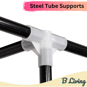 Pop Up Canvas Fabric Wardrobe - Black by B Living