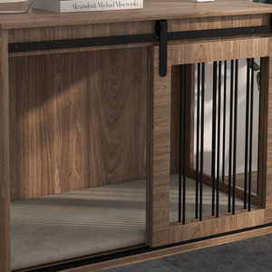 PawHut Dog Crate Furniture with Removable Cushion by PawHut