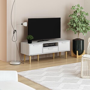 Corby TV Unit - White