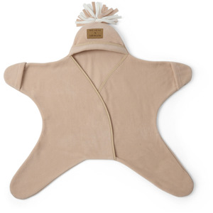 Star Fleece Baby Wrap Blanket by Clair de Lune