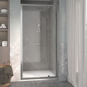 Pivot Alloy Hinge Shower Door Enclosure Reversible