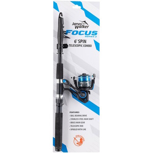 Jarvis Walker Starter Telescopic Fishing Rod and Reel by Jarvis Walker