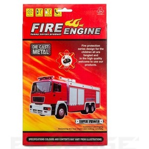 Big Daddy Kids Vehicle Set with Accessories - Multi / Fire Rescue / 10+ by Big Daddy