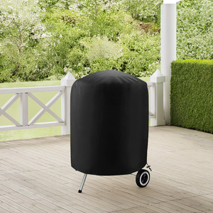 Waterproof Dustproof BBQ Grill Cover - Black / 73cm by lifeideas