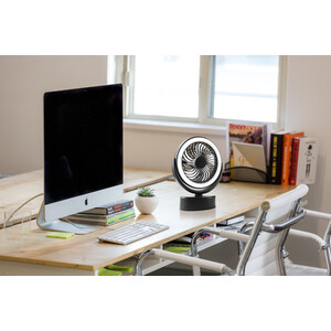 LED Camping Light and Fan - Black