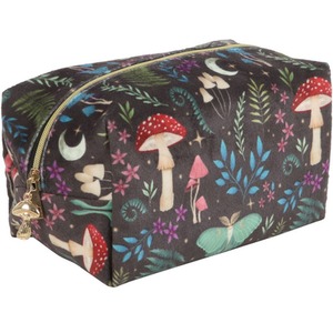 Dark Forest Print Makeup Bag - Multicolour by Kingsbury Gifts