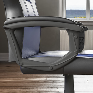 Comet Racing Gaming Chair - Blue by Vida Designs