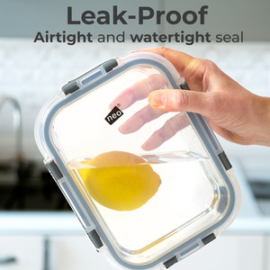 Neo 7 Piece Glass Food Storage Containers by Neo