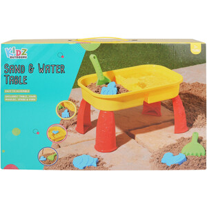 Sand and Water Play Table Set by Kidz Outdoors