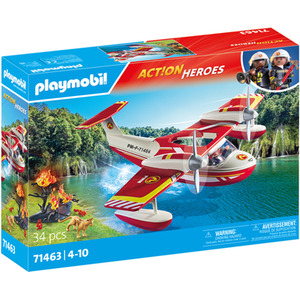 Playmobil Action Heroes Firefighting Seaplane - Red by Playmobil