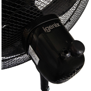 Igenix 16 Inch Pedestal Fan Black - Black by Igenix