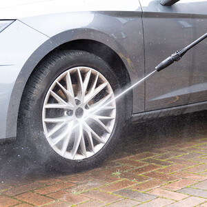 Saber 1600W Pressure Washer - Black and Orange by Saber