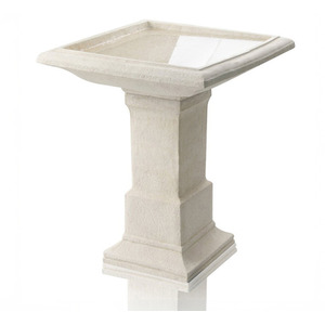 Hatfield Cast Stone Garden Bird Bath - Yellow by Primrose