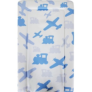 Baby Changing Mat - Planes and Trains / Planes and Trains by Babycurls