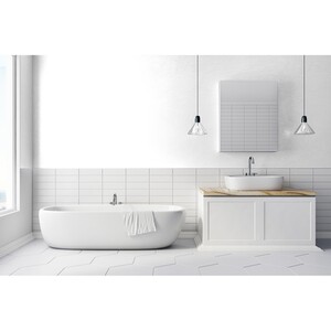 Johnstone's Bathroom Midsheen Paint - Brilliant White by Johnstone's