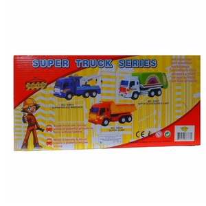 Big-Daddy Friction Powered Lorrys Toy Truck - Multi / Dustbin Lorry by Big Daddy