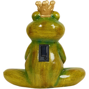 Solar Prince Frog Ornament - Green
