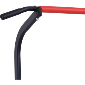 HOMCOM Steel Multi Use Exercise Power Tower - Black, Red by HOMCOM