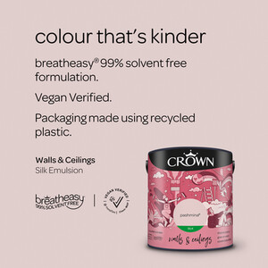 Crown Walls and Ceilings Silk Emulsion by Crown Paints