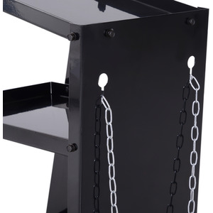 DURHAND Three-Tier Welding Cart Universal Storage for Gas Bottles - Black by DURHAND