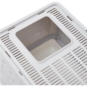 Foldable Cat Litter Box - Grey by Livingandhome