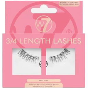 W7 3/4 Length First Sight Lashes - Pink by W7