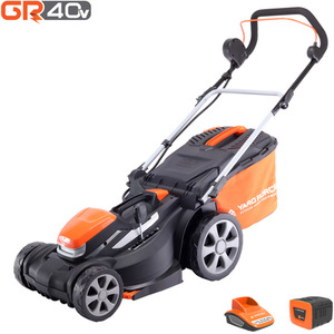 Yard Force 40V Cordless Lawnmower LM G34A - Orange by Yard Force