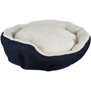 Luxury Pet Bed - Navy / L by Clever Paws