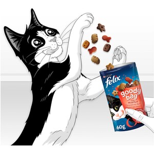 Felix Goody Bag Cat Treats - 60g / Mixed Grill by Felix