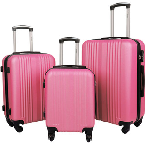Delta Stripe 3 Piece Luggage Set by Groundlevel