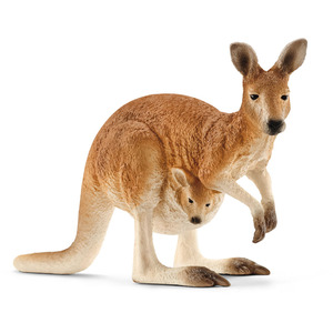 SCHLEICH Wild Life Kangaroo Toy Figure - Black by SCHLEICH