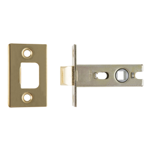 Tube Latch 2.5in Bolt-Through - Brass by Hiatt