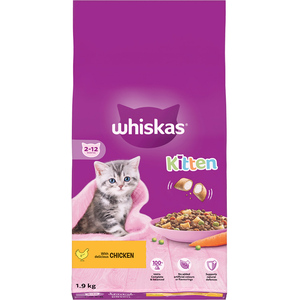 Whiskas Complete Kitten Dry Food - 1.9kg by Whiskas