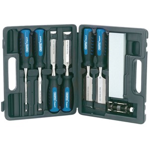 Draper Wood Chisel Kit - BLUE/BLACK by Draper