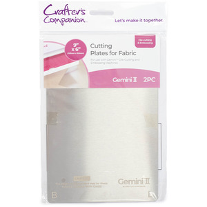 Gemini II Fabric Cutting Plates by Crafters Companion