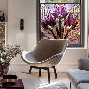 Albiano Stained Glass Window Film by Creative Windows