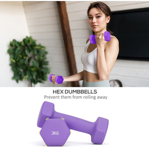SPORTNOW Dumbbells Set with Carry Rack by SPORTNOW