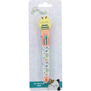 Squishmallows Bee or Frog 10 Colour Pen - Multicolour