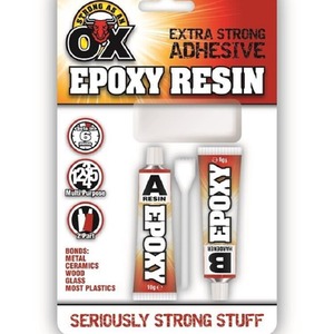 2 Epoxy Resin Glue Adhesive Repair Kit by Caprican