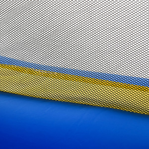 Outsunny Kids Rainbow Bouncy Castle and Pool - muiticoloured by Outsunny