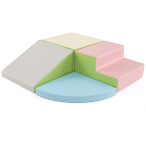 Kids Soft Toy Set Building Blocks Structures Set by Costway