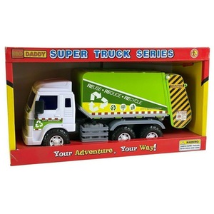 Big-Daddy Friction Powered Lorrys Toy Truck - Multi / Dustbin Lorry by Big Daddy