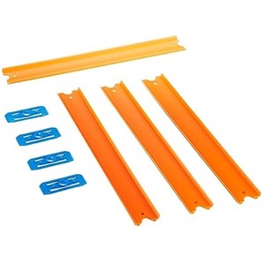 Hot Wheels Track Builder Unlimited Straight Track Pack - Orange by Hot Wheels