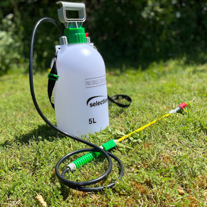 5 Litre Garden Shoulder Pressure Sprayer - White by Selections