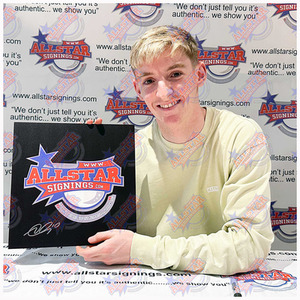 Anthony Gordon Signed and Framed Newcastle United Boot - White by Allstarsignings