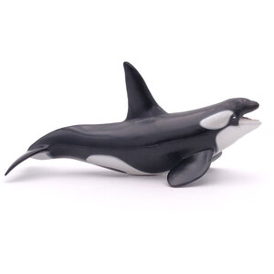 PAPO Marine Life Killer Whale Toy Figure - Black by PAPO