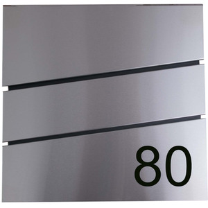 The Statement No1 - 80 by The house nameplate company