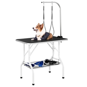 Dog Grooming Table with 2 Leashes by Yaheetech