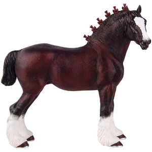 ANIMAL PLANET Farm Life 387290 Shire Horse Toy Figure - Brown by ANIMAL PLANET