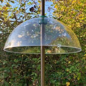 Squirrel Proof Baffle Protection for Wild Bird Feeders - Clear / 2 by Selections